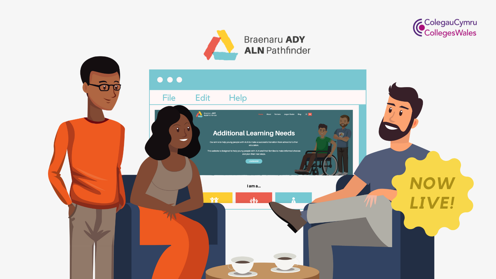 New website to support the transition of ALN learners from school to